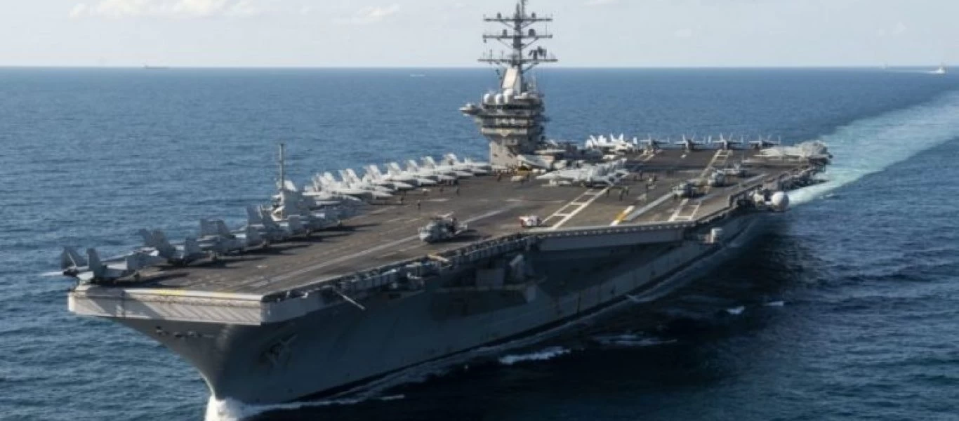 Το USS D. Eisenhower νοτιοδυτικά της Κρήτης - Συνεχείς πτήσεις ΕΡ-3 από την Σούδα